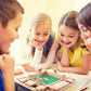 Holzspiel, 1 Schachtel, 4 Spieler, Würfelspiel, Klassisches Holzspiel, Familienspiel, Spiel zur Förderung der Fähigkeiten