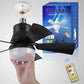 🔥ZOMERVERKOOP 60% UIT🔥 2-IN-1 PORTABLE CEILING FAN & LIGHT met afstandsbediening