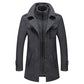 🔥Sonderangebot im Winter: 50% Rabatt🧥Neuer Wollmantel für Herren mit Doppelkragen❄️