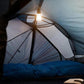 Solar Powered Tent Camping Light Bulb, Rechargeable Portable LED Camping Lantern with 3 Lighting Modes, Tent Lamp with Clip Hook for Camping, Hiking, Backpacking