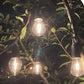 Solar Powered Tent Camping Light Bulb, Rechargeable Portable LED Camping Lantern with 3 Lighting Modes, Tent Lamp with Clip Hook for Camping, Hiking, Backpacking