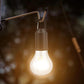 Solar Powered Tent Camping Light Bulb, Rechargeable Portable LED Camping Lantern with 3 Lighting Modes, Tent Lamp with Clip Hook for Camping, Hiking, Backpacking