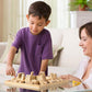Holzspiel, 1 Schachtel, 4 Spieler, Würfelspiel, Klassisches Holzspiel, Familienspiel, Spiel zur Förderung der Fähigkeiten