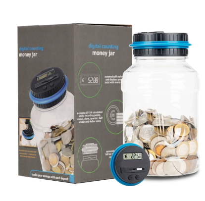 💰Elektronisches Geld zählen, um dem Kind ein Geschenk zu geben, das "Geld zählen" kann