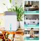 Smartes 28W Entfeuchtungsgerät - 220V mit Multicolor-Beleuchtung & Programmierbarem Timer - Geringer Verbrauch & Flüsterleise - Perfekt für Wohnräume und Keller