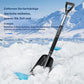 3-in-1 Edelstahl Schneeschaufel abnehmbare ausnehmbare Schneeschaufel für den Winter