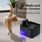 Automatic Cat Water Fountain 2.2L Battery Powered Pet Fountain with Motion Sensor, Wireless Silent Design for Dogs & Cats #TOP PICKS