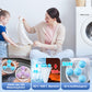 🧼 60% RABATT BEFRISTETES ANGEBOT! ✨ Schwimmender Filterbeutel-Waschball für Waschmaschinen - Fängt Haare & Flusen mit Einfacher Reinigung für Badewanne, Waschbecken & Waschmaschine 🐾📦