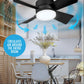 🔥ZOMERVERKOOP 60% UIT🔥 2-IN-1 PORTABLE CEILING FAN & LIGHT met afstandsbediening