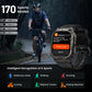 Smartwatch mit Anruffunktion und SMS, 60‑Tage Akkulaufzeit, 1,83″ AMOLED‑Display, wasserdicht bis 50 m, Vollmetallgehäuse, kompatibel mit Android‑ und iOS‑Geräten