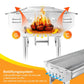 Tragbarer Klappgrill, Standgrill, Edelstahlgrill