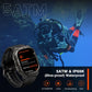 Smartwatch mit Anruffunktion und SMS, 60‑Tage Akkulaufzeit, 1,83″ AMOLED‑Display, wasserdicht bis 50 m, Vollmetallgehäuse, kompatibel mit Android‑ und iOS‑Geräten