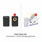 Leistungsstarke Magnetische Powerbank (10000 mAh), 22,5 W Super-Schnellladung, 15 W kabelloses Laden, digitale Akkuanzeige, 4 integrierte Ladekabel + 3 Anschlüsse, tragbarer externer Akku für iPhone & Android