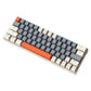 Mechanische Gaming-Tastatur, NK61 ergonomisches mechanisches Gefühl, Plug-and-Play, geeignet für Spiele und Bürogebrauch.