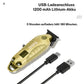 Kemei Km-2293 Digitaler Haarschneider mit Metallgehäuse, Lithium-Ionen-Akku