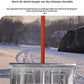Mangan Stahl Verdickung Schub Schnee Schaufel Schnee Schaufel Schub Schnee Schaufel Artifact