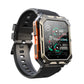 Smartwatch mit Anruffunktion und SMS, 60‑Tage Akkulaufzeit, 1,83″ AMOLED‑Display, wasserdicht bis 50 m, Vollmetallgehäuse, kompatibel mit Android‑ und iOS‑Geräten