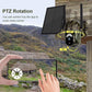4G LTE kabellose solarbetriebene Überwachungskamera CB114S – 2K HD Live-Ansicht, 360°-Abdeckung, kein WLAN, ferngesteuert über App, wasserdicht, bewegungsaktiviert, Nachtsicht, für den Außenbereich