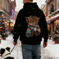 🎄🎅WEIHNACHTSANGEBOT 50 % RABATT!!🎁Süßes Highland Cow Sweatshirt mit Kapuze und kuscheligem Fleecefutter🦬