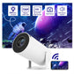 Auto Focus Projektor 330ANSI Google Assistant Native 1080P Android 11 Allwinner H713 WIFI6 BT5.4 180° Flexible Auto Keystone Correction Tragbare Heimkinematte