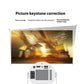Auto Focus Projektor 330ANSI Google Assistant Native 1080P Android 11 Allwinner H713 WIFI6 BT5.4 180° Flexible Auto Keystone Correction Tragbare Heimkinematte