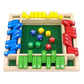 Holzspiel, 1 Schachtel, 4 Spieler, Würfelspiel, Klassisches Holzspiel, Familienspiel, Spiel zur Förderung der Fähigkeiten
