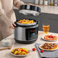 Schnellkochtopf Elektrisch, 6L, Digital, 9-in-1 Programme, Edelstahl, Schnell & Energiesparend, Für Gesundes Kochen, Leicht zu Reinigen, Ideal für Familien