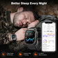 Smartwatch mit Anruffunktion und SMS, 60‑Tage Akkulaufzeit, 1,83″ AMOLED‑Display, wasserdicht bis 50 m, Vollmetallgehäuse, kompatibel mit Android‑ und iOS‑Geräten