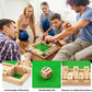 Holzspiel, 1 Schachtel, 4 Spieler, Würfelspiel, Klassisches Holzspiel, Familienspiel, Spiel zur Förderung der Fähigkeiten