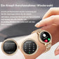 Smartwatch  Mädchen mit Telefonfunktion Diamant Design Fitnessuhr Sportuhr Elegant 1,32 Zoll HD-Großbildschirm-Digitaluhr