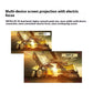 Auto Focus Projektor 330ANSI Google Assistant Native 1080P Android 11 Allwinner H713 WIFI6 BT5.4 180° Flexible Auto Keystone Correction Tragbare Heimkinematte