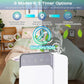 Smartes 28W Entfeuchtungsgerät - 220V mit Multicolor-Beleuchtung & Programmierbarem Timer - Geringer Verbrauch & Flüsterleise - Perfekt für Wohnräume und Keller