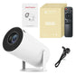 Auto Focus Projektor 330ANSI Google Assistant Native 1080P Android 11 Allwinner H713 WIFI6 BT5.4 180° Flexible Auto Keystone Correction Tragbare Heimkinematte