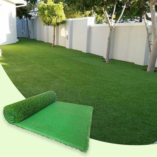 🌱30 mm dicker Kunstrasen – realistischer Kunstrasen, geeignet für Gärten, Terrassen und Balkone.