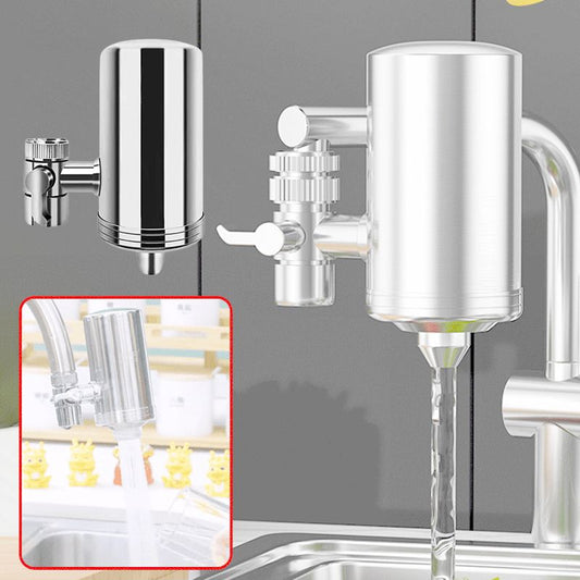 🚰 55% RABATT! 💧 Installationsfreier Wasserhahnfilter – 3-Stufen Filtration, Universell & Spart Plastik 🔄