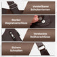 Premium Leder Unterarmtasche für Herren und Damen, dieftechnisch mit verstecktem Fach für Handys und Outdoor Ausrüstung, vielseitig für Radfahren, Wandern und mehr