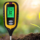 Digitales 6-in-1-Bodentestgerät, großer LCD-Bildschirm, Sonde genau schnell messen, Batterieversorgung