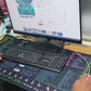 Benutzerdefinierte Gaming-Mauspad Groß Erweiterte Rutschfeste Schreibtischmatte mit genähten Kanten Wasserdichtes Tastatur-Mauspad für PC Laptop Büro Gamer Geschenk