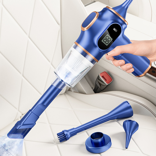 🔥Solange der Vorrat reicht 50 % Rabatt!🎉Kabelloser Handstaubsauger mit Saug- & Blasfunktion