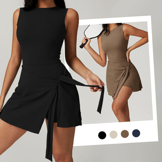 🔥 Heißer Verkauf 60 % Rabatt 💕 Damen-Sport-Tanktop mit Knotenverschluss 🏃‍♀️ Lässige Sportbekleidung