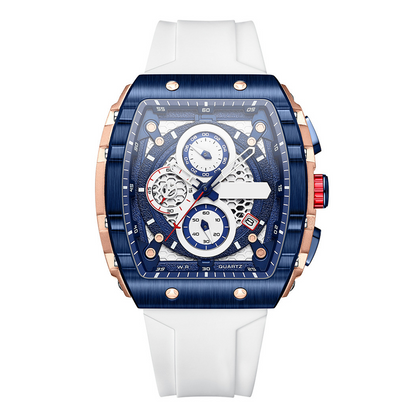 🌈Cyberpunk Futuristischer Stil⌚Multifunktionale Quarzuhr für Männer