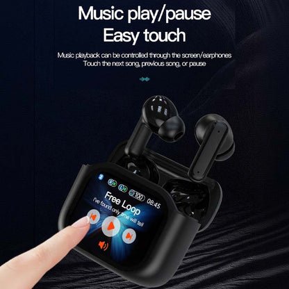 Translator Bluetooth 6.0 Ohrhörer, 134-Sprachen-Übersetzung mit LED-Anzeige, wasserdichte kabellose Ohrhörer, Fernkamera und Gaming-Apps | Perfekt für Arbeit, Sport, Studium und Lehre | Eingebautes Mikrofon | Ohrhörer