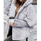 ⏳Limited-time 50% off⏰Women’s Oversized Hooded Patchwork Puffer Coat🧥