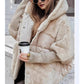 ⏳Limited-time 50% off⏰Women’s Oversized Hooded Patchwork Puffer Coat🧥