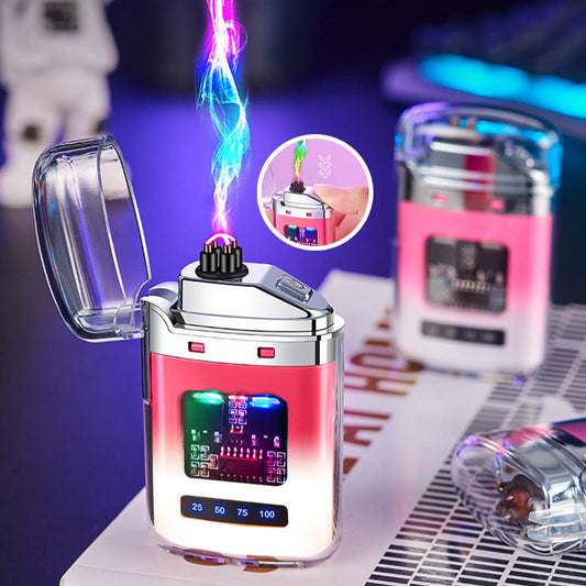 🔥 2025 Hot Sale: 50% Rabatt ⚡ Wiederaufladbare Winddichte Lichtbogen Feuerzeug