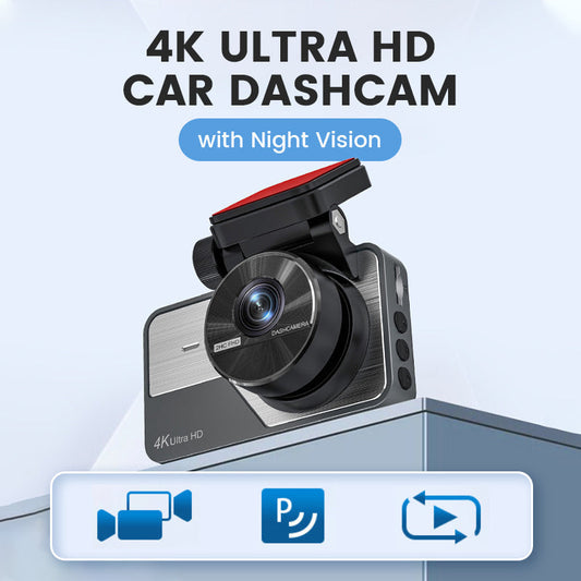 🔥Black-Friday-Mega-Angebot – 50 % Rabatt!🔥4K Ultra HD Dashcam mit Nachtsicht & WLAN - Loop-Aufnahme und Parkmodus