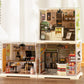 ✨DIY-Miniaturhaus-Bausatz mit LED & Werkzeugen