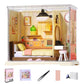 ✨DIY-Miniaturhaus-Bausatz mit LED & Werkzeugen
