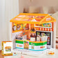 ✨DIY-Miniaturhaus-Bausatz mit LED & Werkzeugen