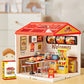 ✨DIY-Miniaturhaus-Bausatz mit LED & Werkzeugen